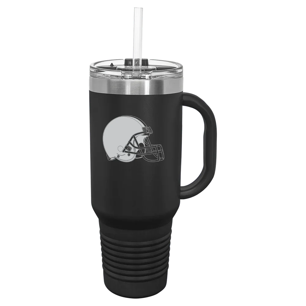 Cleveland Browns Polar Camel 40 oz. Travel Mug with Snap Lid & Straw