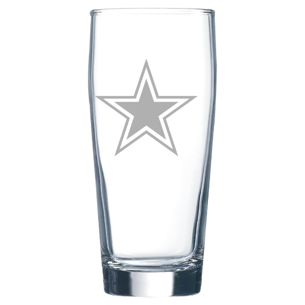 Dallas Cowboys Polar Camel 16 oz. Willi Becher Beer Glass