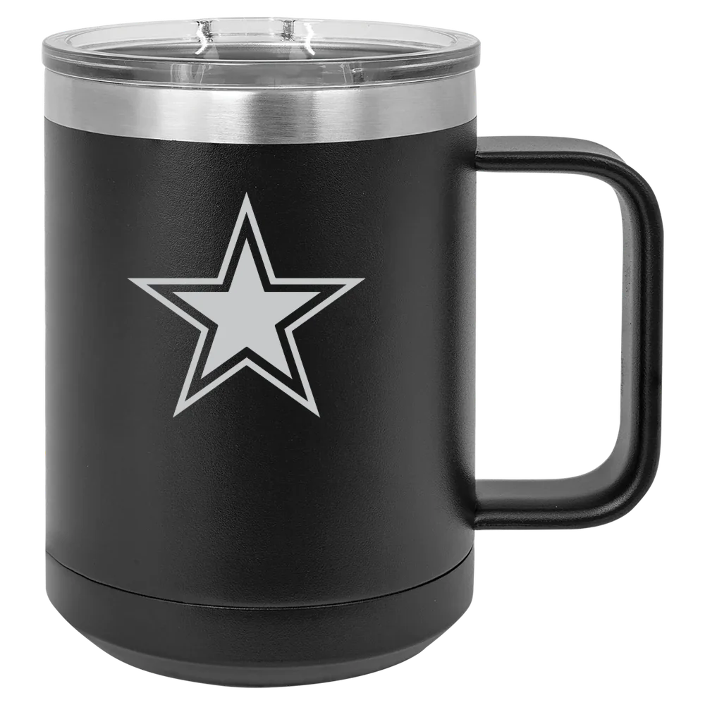 Dallas Cowboys Polar Camel 15 oz. Mug with Slider Lid