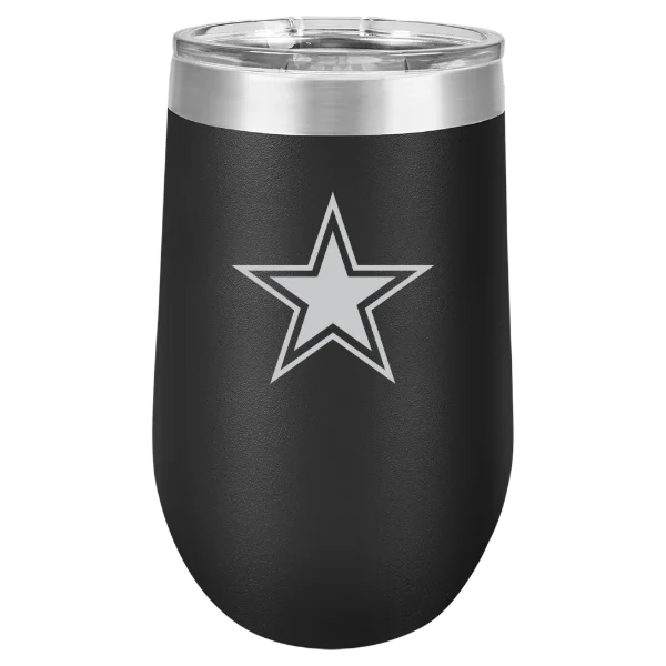 Dallas Cowboys Polar Camel 16 oz. Stemless Wine Tumbler