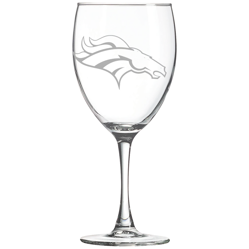Denver Broncos Polar Camel 10 1/2 oz. Wine Glass
