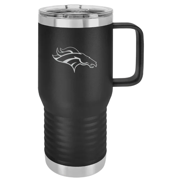 Denver Broncos Polar Camel 20 oz. Travel Mug with Slider Lid