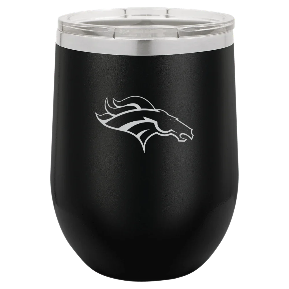 Denver Broncos Polar Camel 12 oz. Stemless Wine Tumbler