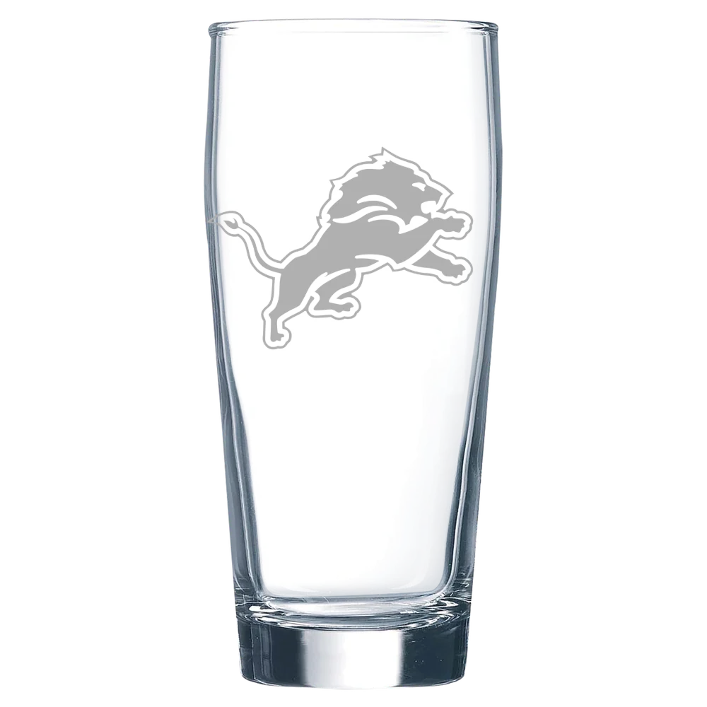 Detroit Lions Polar Camel 16 oz. Willi Becher Beer Glass