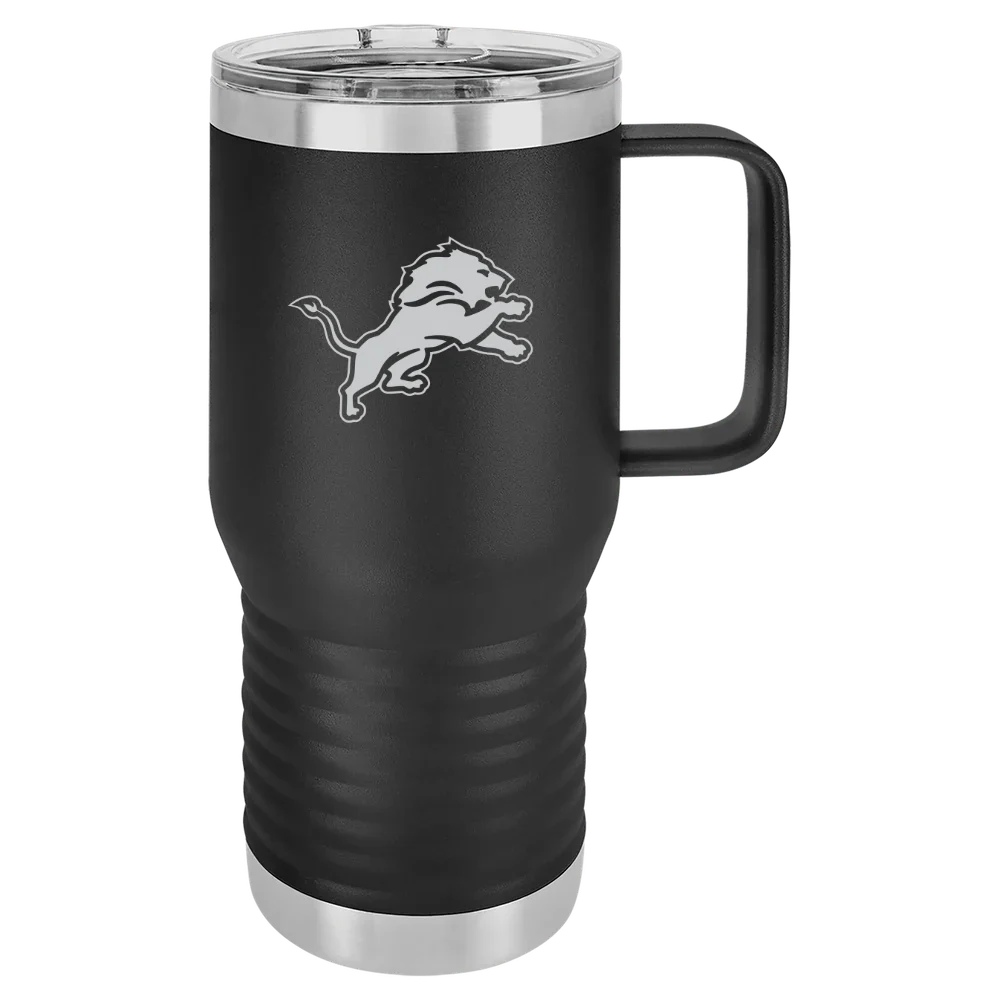 Detroit Lions Polar Camel 20 oz. Travel Mug with Slider Lid