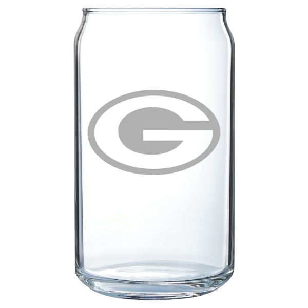 Green Bay Packers Polar Camel 16 oz. Can Glass