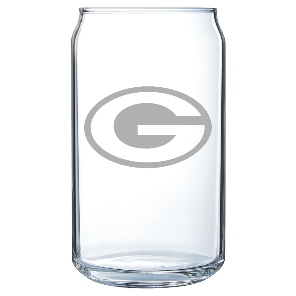 Green Bay Packers Polar Camel 16 oz. Can Glass