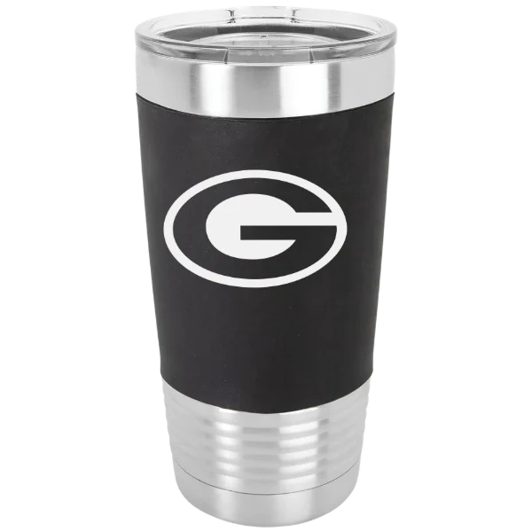Green Bay Packers Polar Camel 20 oz. Silicone Grip Tumbler with Standard Lid