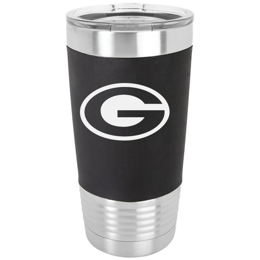 Green Bay Packers Polar Camel 20 oz. Silicone Grip Tumbler with Standard Lid