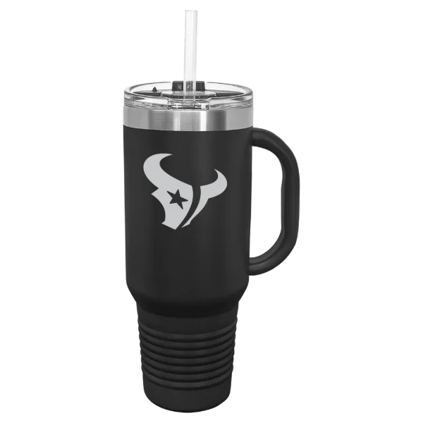 Houston Texans Polar Camel 40 oz. Travel Mug with Snap Lid & Straw