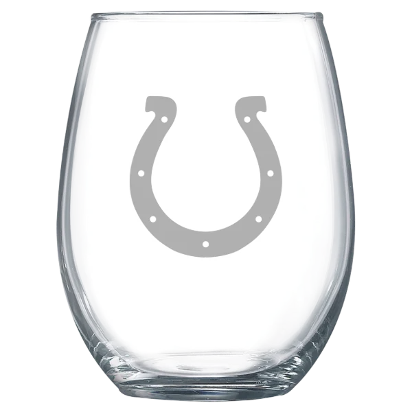 Indianapolis Colts Polar Camel 15 oz. Stemless Wine Glass
