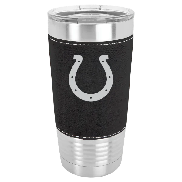 Indianapolis Colts Polar Camel 20 oz. Leatherette Grip Tumbler with Standard Lid