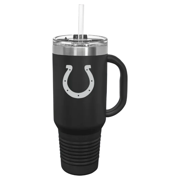 Indianapolis Colts Polar Camel 40 oz. Travel Mug with Snap Lid & Straw
