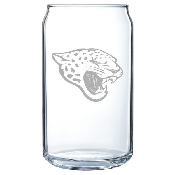 Jacksonville Jaguars Polar Camel 16 oz. Can Glass