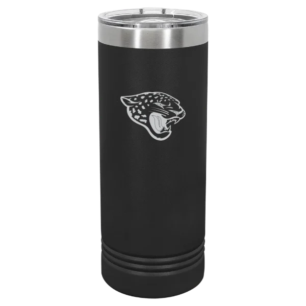 Jacksonville Jaguars Polar Camel 22 oz. Skinny Tumbler with Slider Lid