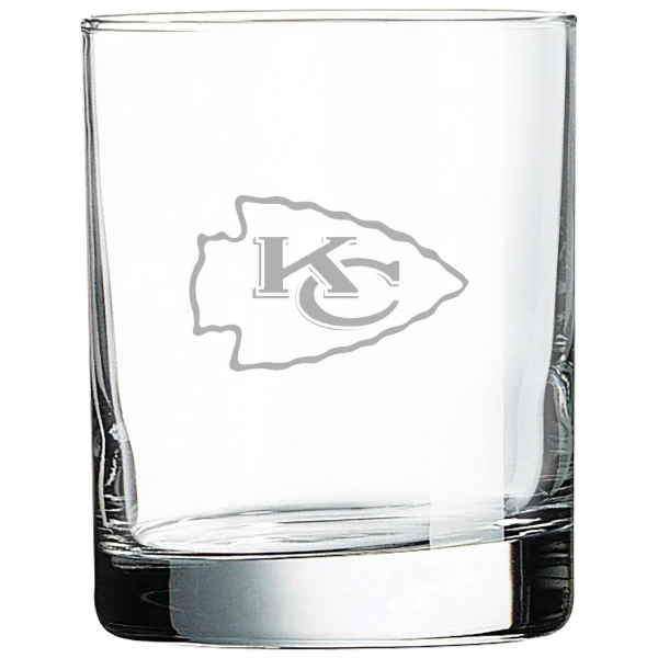 Kansas City Chiefs Polar Camel 10 1/2 oz. On The Rocks Glass