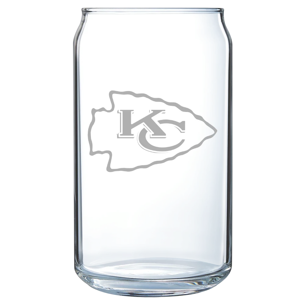 Kansas City Chiefs Polar Camel 16 oz. Can Glass