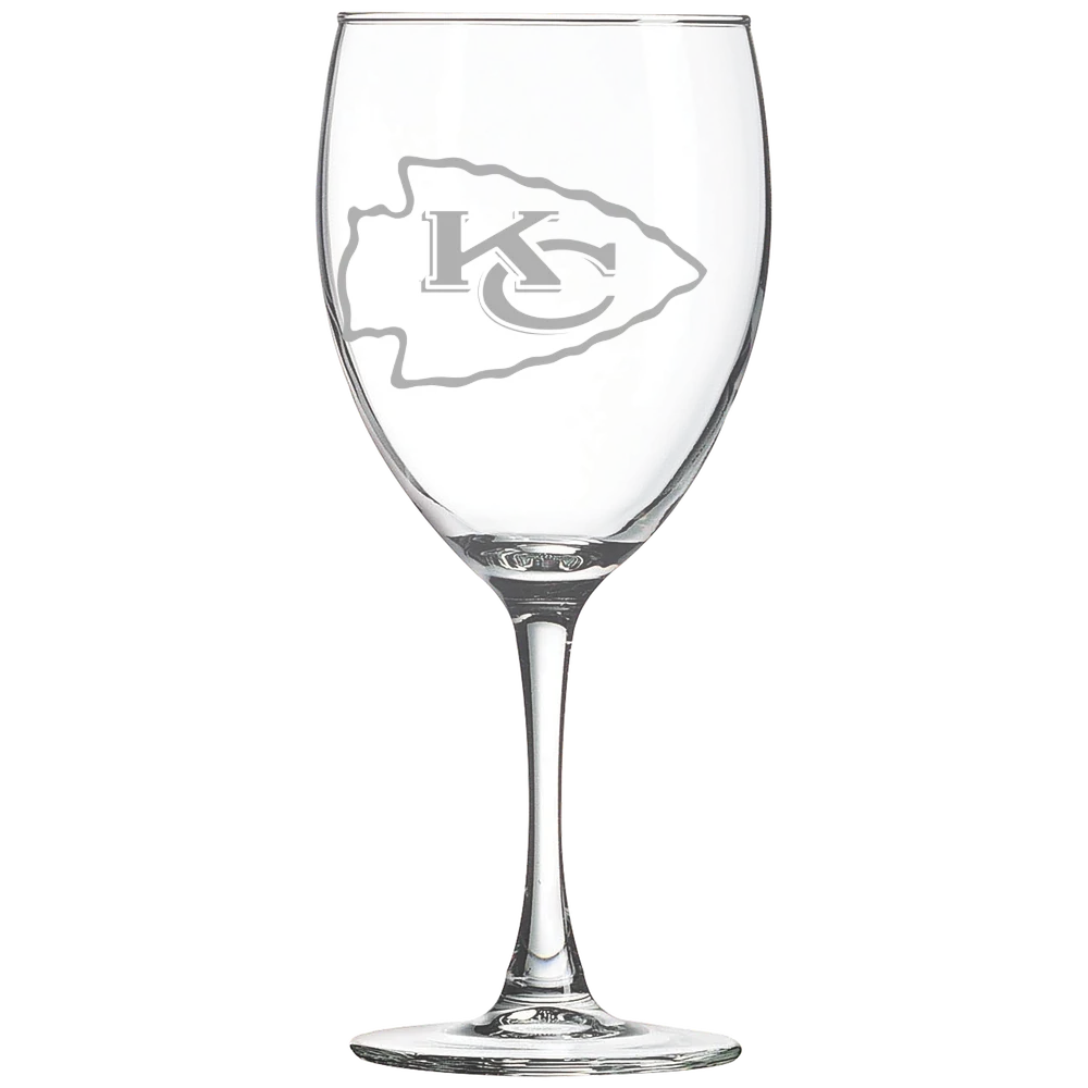 Kansas City Chiefs Polar Camel 10 1/2 oz. Wine Glass
