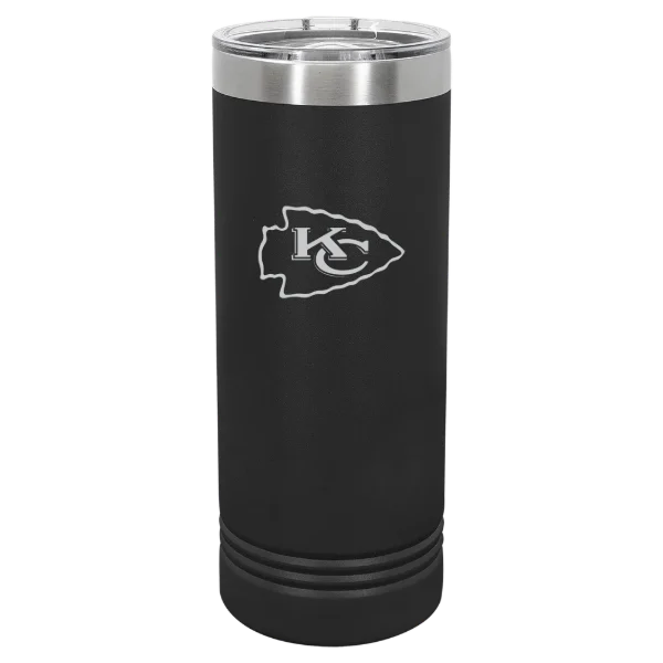 Kansas City Chiefs Polar Camel 22 oz. Skinny Tumbler with Slider Lid
