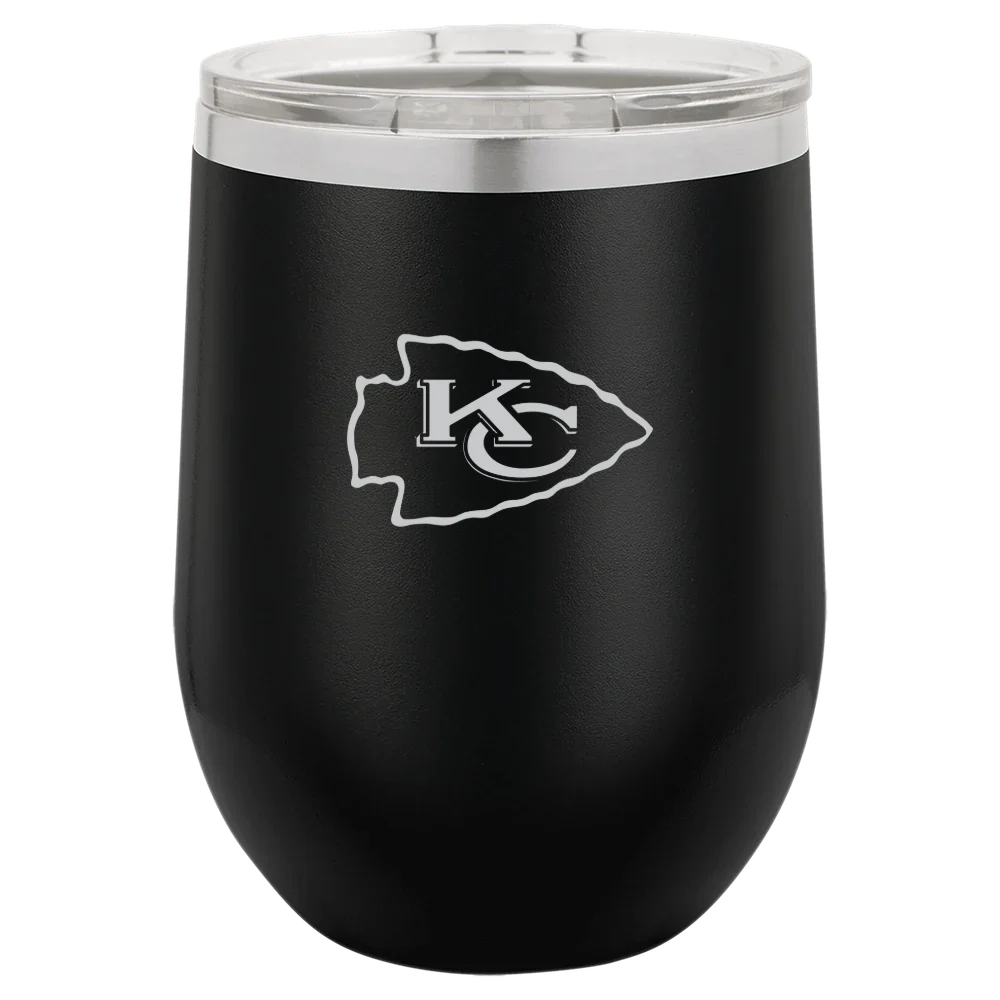 Kansas City Chiefs Polar Camel 12 oz. Stemless Wine Tumbler
