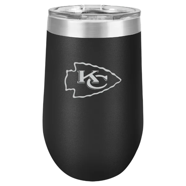 Kansas City Chiefs Polar Camel 16 oz. Stemless Wine Tumbler
