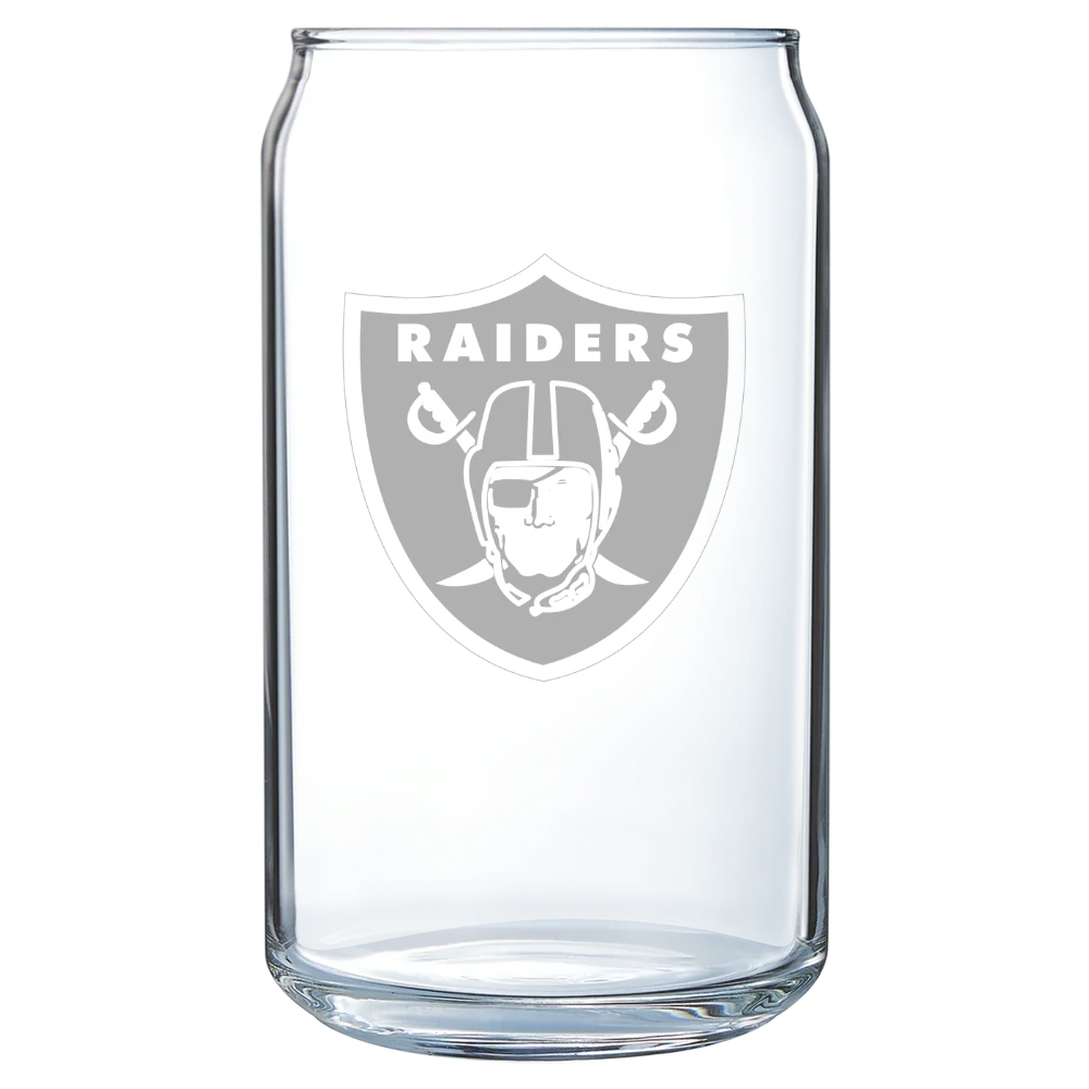 Las Vegas Raiders Polar Camel 16 oz. Can Glass