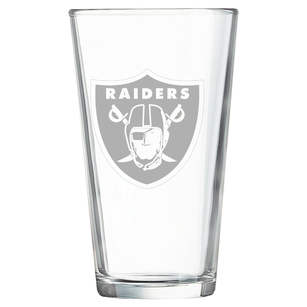 Las Vegas Raiders Polar Camel 16 oz. Pint Mixing Glass