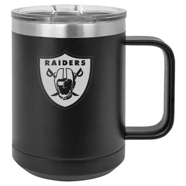 Las Vegas Raiders Polar Camel 15 oz. Mug with Slider Lid