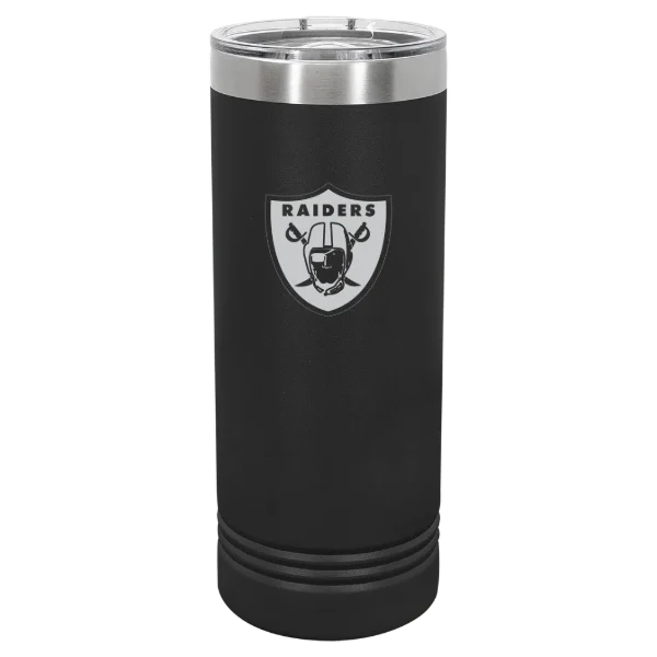 Las Vegas Raiders Polar Camel 22 oz. Skinny Tumbler with Slider Lid