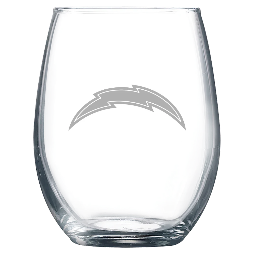 Los Angeles Chargers Polar Camel 9 oz. Stemless Wine Glass