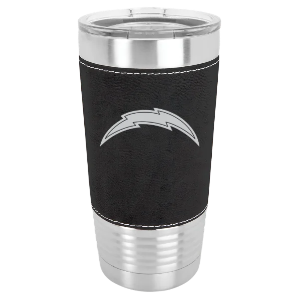 Los Angeles Chargers Polar Camel 20 oz. Leatherette Grip Tumbler with Standard Lid