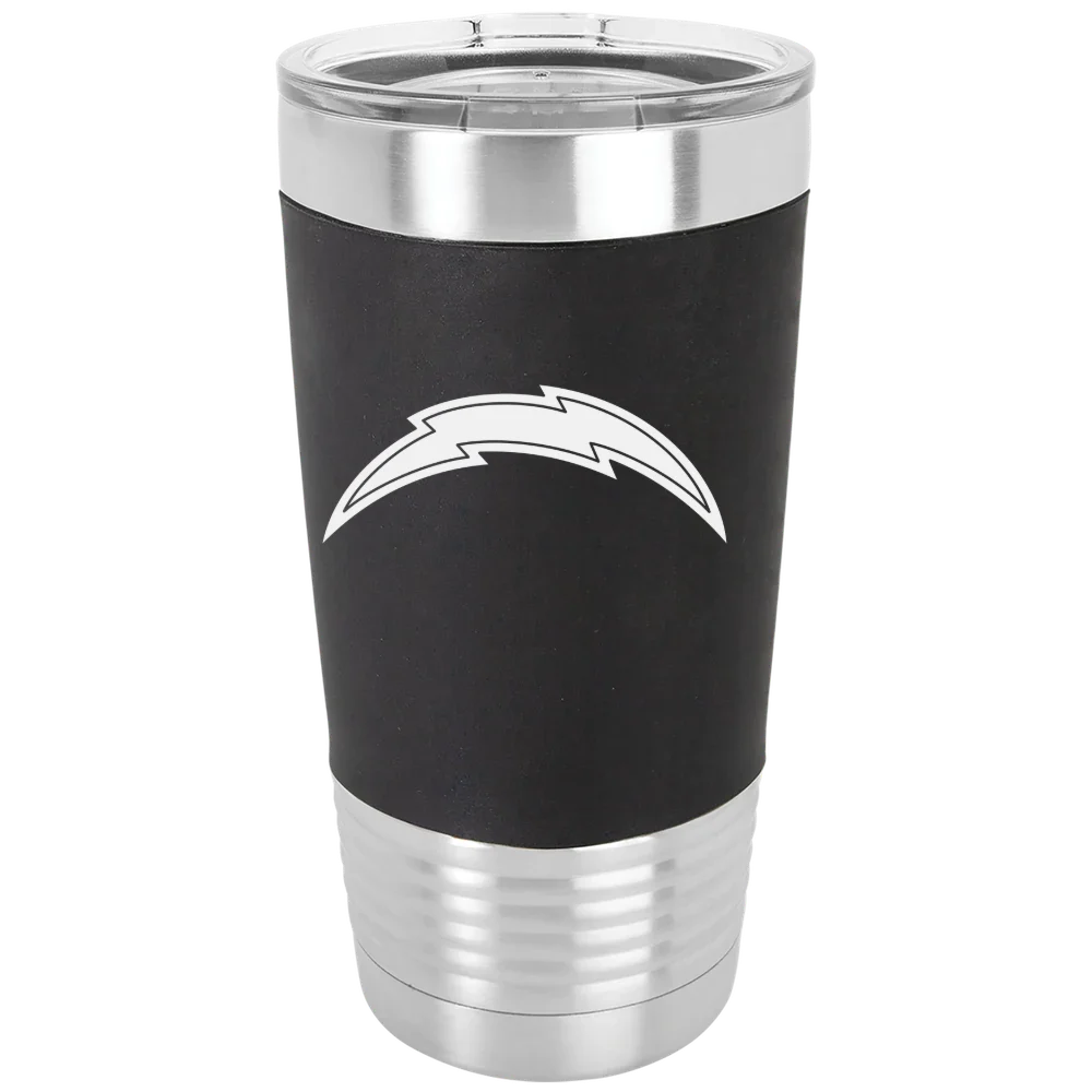 Los Angeles Chargers Polar Camel 20 oz. Silicone Grip Tumbler with Standard Lid