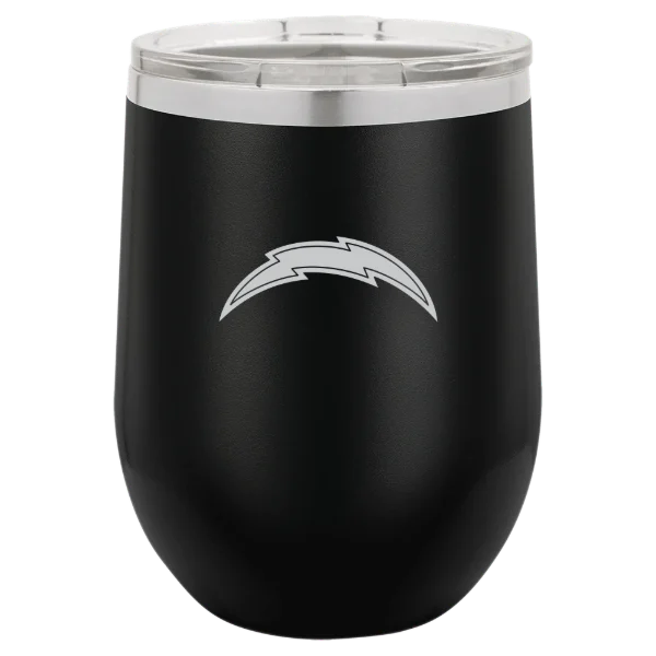 Los Angeles Chargers Polar Camel 12 oz. Stemless Wine Tumbler