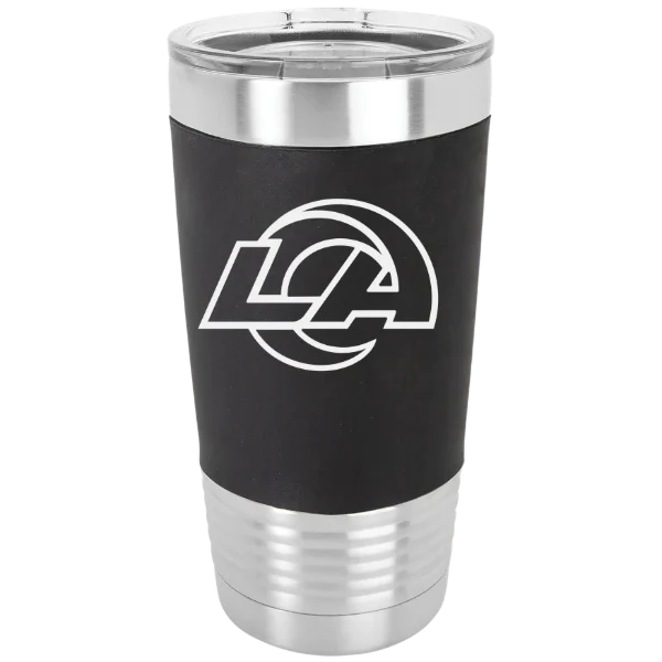 Los Angeles Rams Polar Camel 20 oz. Silicone Grip Tumbler with Standard Lid