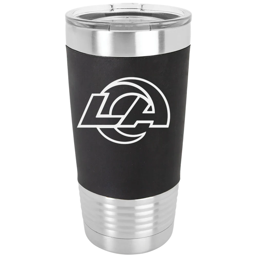 Los Angeles Rams Polar Camel 20 oz. Silicone Grip Tumbler with Standard Lid