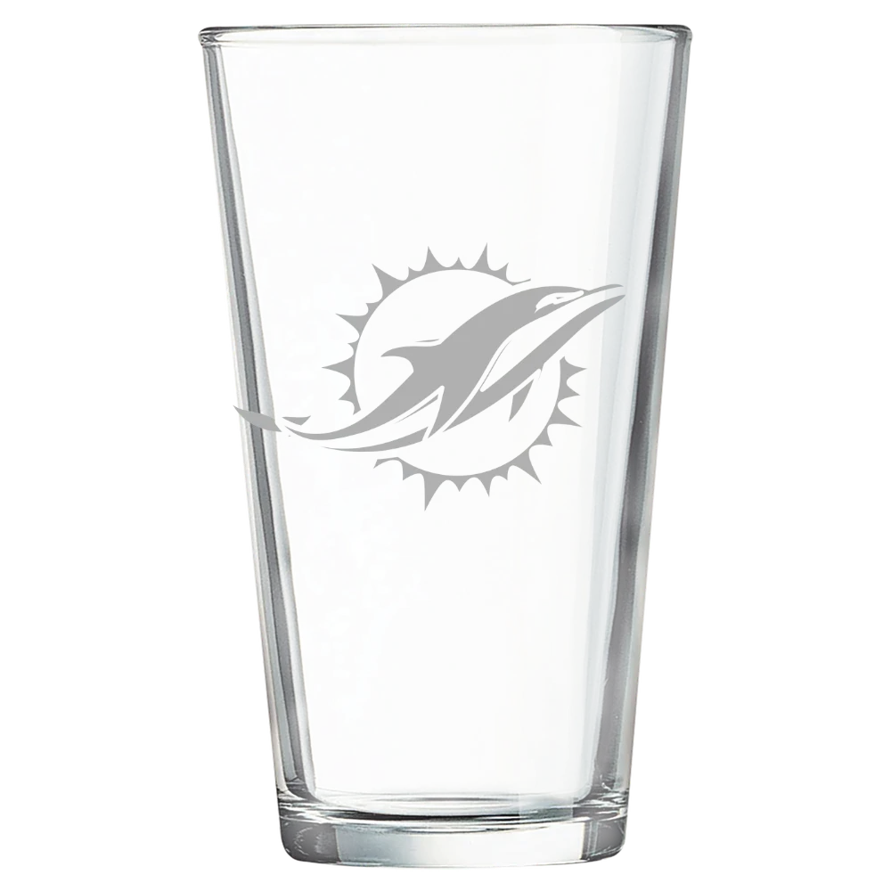 Miami Dolphins Polar Camel 16 oz. Pint Mixing Glass