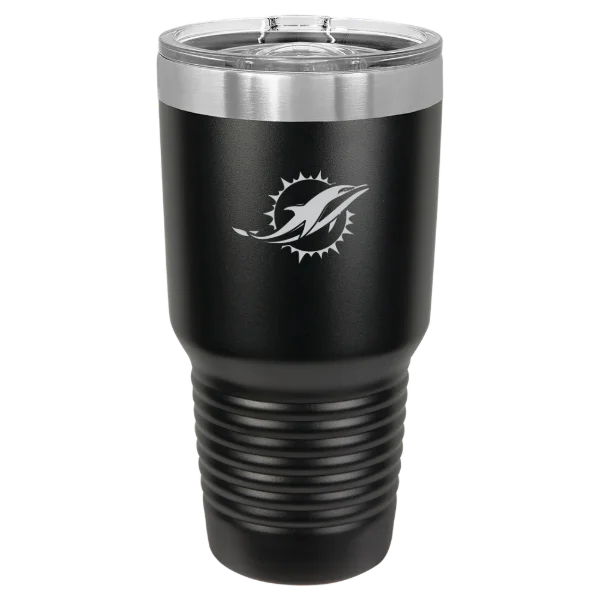 Miami Dolphins Polar Camel 30 oz. Ringneck Tumbler with Slider Lid