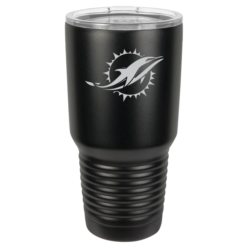 Miami Dolphins Polar Camel 30 oz. Ringneck Tumbler with Standard Lid