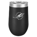 Miami Dolphins Polar Camel 16 oz. Stemless Wine Tumbler