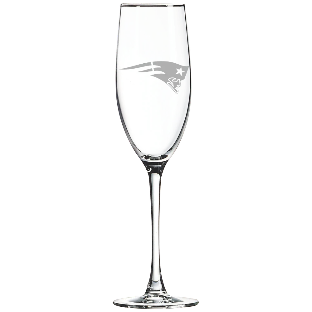 New England Patriots Polar Camel 8 oz. Champagne Flute