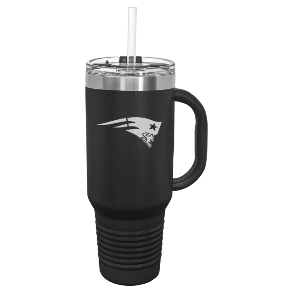 New England Patriots Polar Camel 40 oz. Travel Mug with Snap Lid & Straw