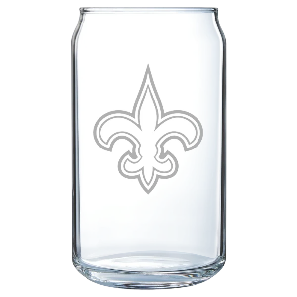 New Orleans Saints Polar Camel 16 oz. Can Glass