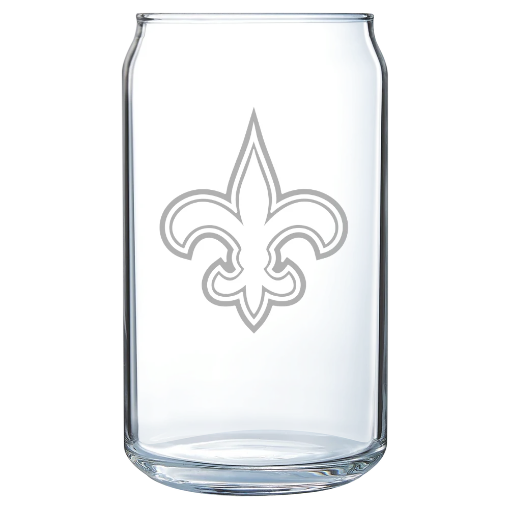 New Orleans Saints Polar Camel 16 oz. Can Glass