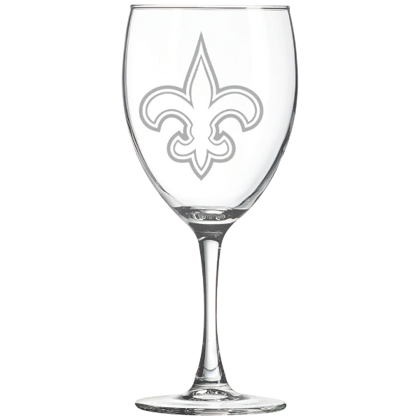 New Orleans Saints Polar Camel 10 1/2 oz. Wine Glass