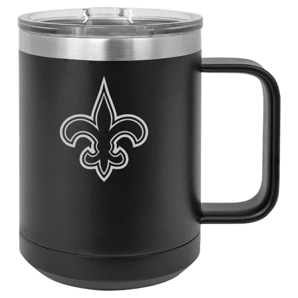 New Orleans Saints Polar Camel 15 oz. Mug with Slider Lid