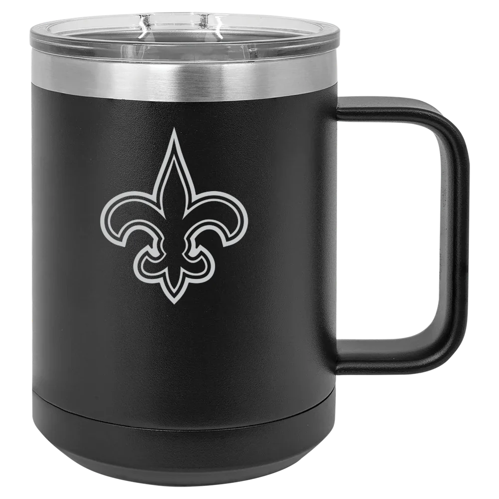 New Orleans Saints Polar Camel 15 oz. Mug with Slider Lid