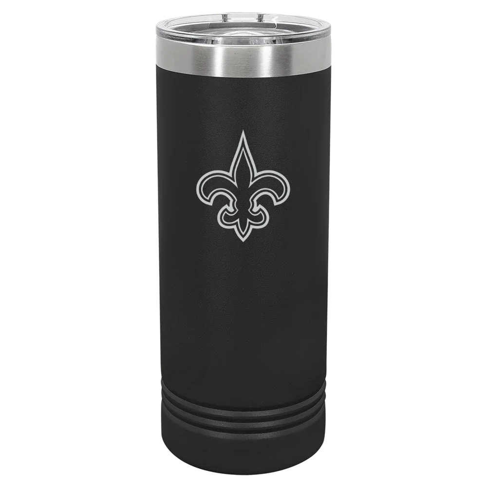 New Orleans Saints Polar Camel 22 oz. Skinny Tumbler with Slider Lid