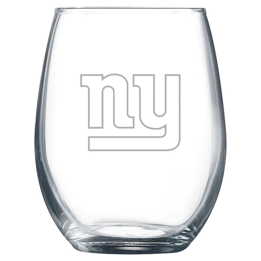 New York Giants Polar Camel 9 oz. Stemless Wine Glass