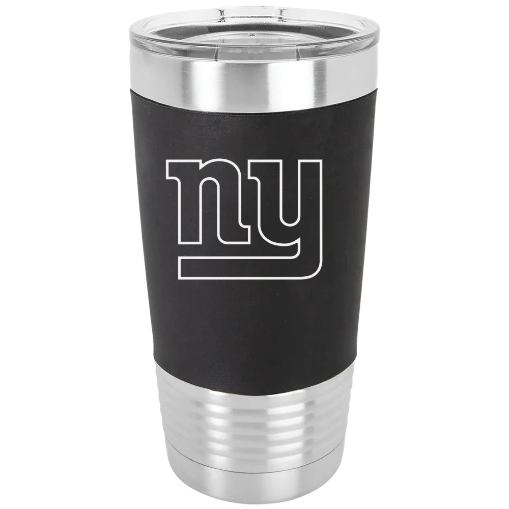 New York Giants Polar Camel 20 oz. Silicone Grip Tumbler with Standard Lid