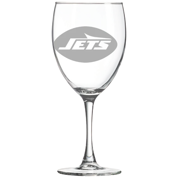 New York Jets Polar Camel 10 1/2 oz. Wine Glass